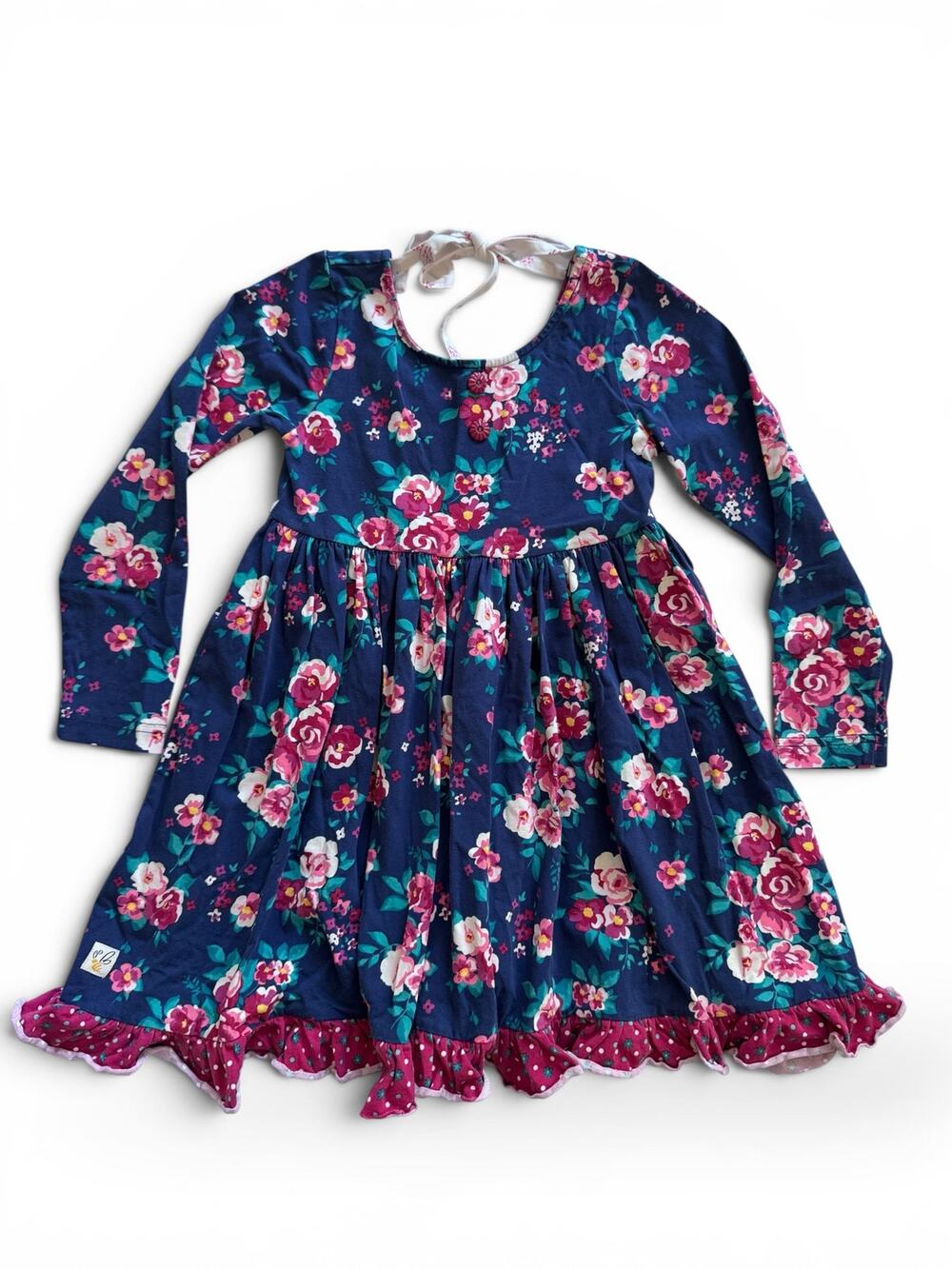 Wildflowers navy floral dress